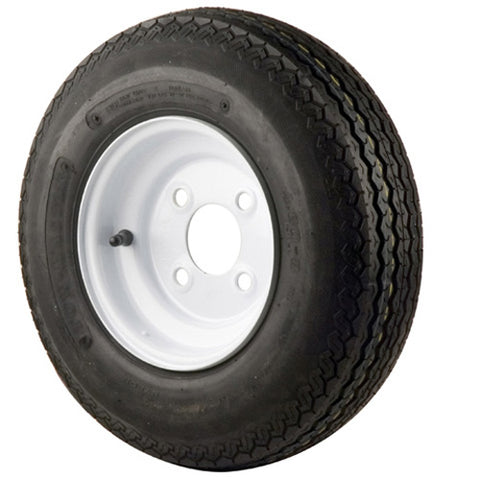 AMERICAN TIRE 30080 570 X 8 B AND WHEEL IMPORTED 4 HOLE PAINTED