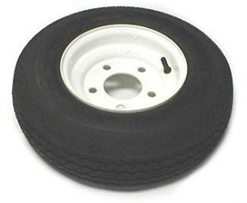 AMERICAN TIRE 570 X 8 (B) TIRE AND WHEEL IMPORTED 5 HOLE PAINTED 30100