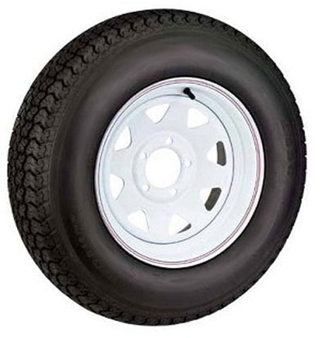 AMERICAN TIRE 30740 530 X 12 B AND WHEEL IMPORTED 5 HOLE PAINTED
