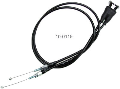 MOTION PRO BLACK VINYL THROTTLE PUSH-PULL CABLE SET 10-0115