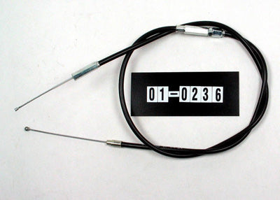 MOTION PRO BLACK VINYL THROTTLE CABLE 01-0236