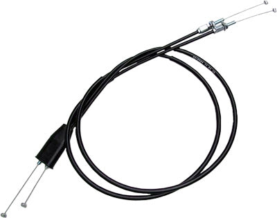 MOTION PRO BLACK VINYL THROTTLE PUSH-PULL CABLE SET 02-0584
