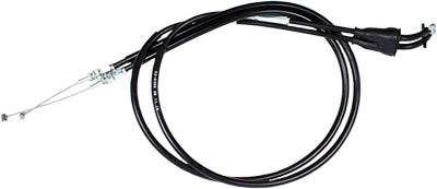 MOTION PRO BLACK VINYL THROTTLE PUSH-PULL CABLE SET 03-0358