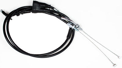 MOTION PRO BLACK VINYL THROTTLE PUSH-PULL CABLE SET 05-0346