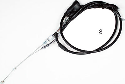 MOTION PRO BLACK VINYL THROTTLE PUSH-PULL CABLE SET 05-0348