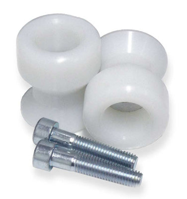 SHOGUN PR/SWINGARM SLIDERS WHITE 701-0740