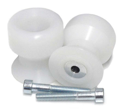 SHOGUN Pr/Swingarm Sliders White PART NUMBER 701-0620