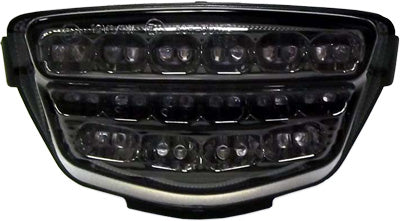 DMP POWERGRID TAIL LIGHT SMOKE 905-3929D