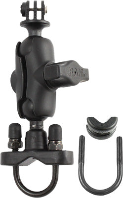 RAM HANDLEBAR RAIL MOUNT/U-BOLT SHORT DOUBLE SOCKET ARM RAM-B-149Z-A-GOP1