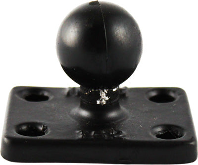 RAM RECTANGLE BASE W/1" BALL 1.5"X2" RAM-B-202U-152