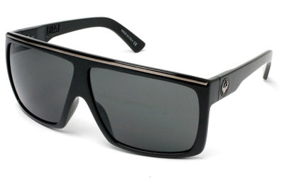 DRAGON FAME SUNGLASSES JET W/GREY LEN S 2.25E+11