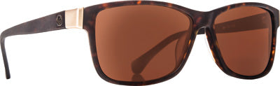 DRAGON EXIT ROW SUNGLASSES MATTE TORTOISE W/BRONZE LENS 2.63E+11