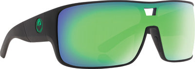 DRAGON HEX SUNGLASSES MATTE BLACK/GREEN ION 2.94E+11