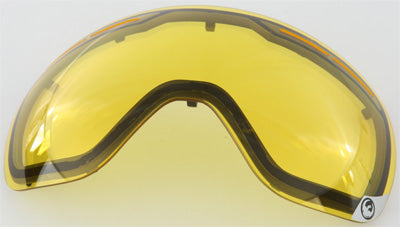 DRAGON X1S DUAL REPLACEMENT LENS YELLOW PART# 722-1177