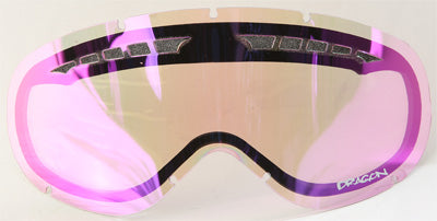 DRAGON MDX ALL WEATHER LENS PINK ION W/OUT POST PART# 722-1267