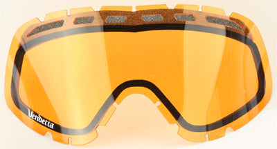 DRAGON VENDETTA ALL WEATHER LENS AMBER W/OUT POST PART# 722-1269