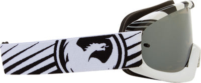 DRAGON MDX GOGGLE VOX BLACK-WHITE W/IONIZED LENS PART# 722-1484