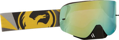 DRAGON NFX GOGGLE FLAIR YELLOW GREY W/GOLD ION LENS PART# 722-1515
