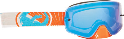 DRAGON NFXS GOGGLE VERT W/BLUE STEEL LENS PART# 722-1777