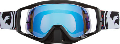 DRAGON VENDETTA GOGGLES BLUE STEEL W/10 PK TEAROFF PART# 722-1881