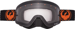 DRAGON NFX GOGGLE ORANGE W/CLEAR LENS PART# 722-1938