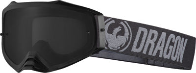 DRAGON MXV PLUS GOGGLE BLACK W/SMOKE LENS 3.59E+11