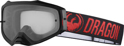 DRAGON MXV PLUS GOGGLE RED W/CLEAR LENS 3.59E+11