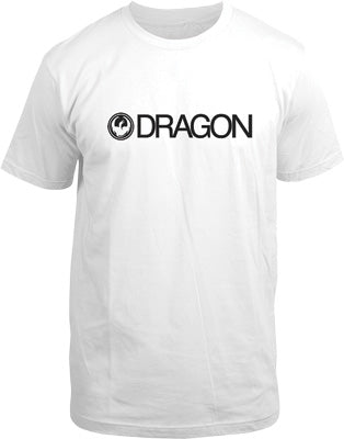 DRAGON TRADEMARK TEE WHITE X-LARGE PART# 723-2482-01X
