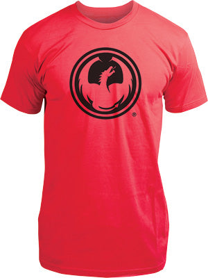 DRAGON ICON TEE RED MEDIUM PART# 723-2566-02M