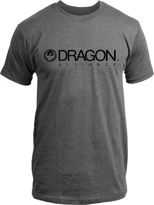 DRAGON TRADEMARK SPECIAL TEE CHARCOAL HEATHER LARGE PART# 723-2569-04L