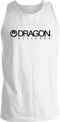 DRAGON TRADEMARK TANK WHITE MEDIUM PART# 723-2585-01M