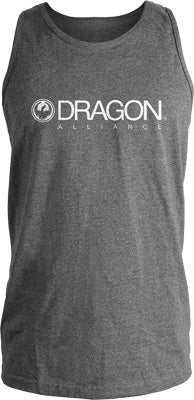 DRAGON TRADEMARK TANK CHARCOAL HEATHER MEDIUM PART# 723-2585-04M