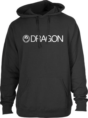 DRAGON TRADEMARK STAPLE LINE HOODIE BLACK X-LARGE PART# 723-3101-00X