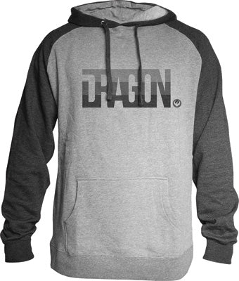 DRAGON FIRM HOODIE CHARCOAL HEATHER LARGE PART# 723-3153-04L