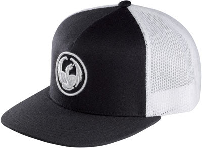 DRAGON ICON MESH HAT (BLACK) PART# 723-4016 BLK