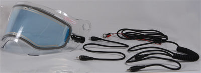 FLY SNOW TREKKER HELMET ELECTRIC SHIELD CLEAR DOUBLE LENS 73-3938