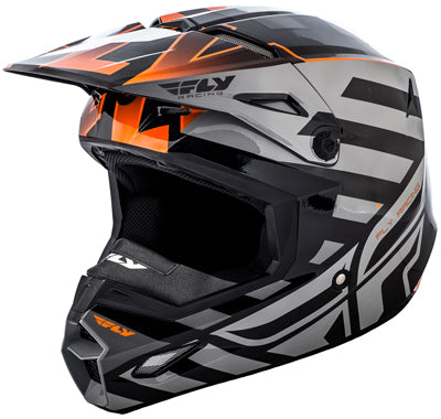 FLY SNOW ELITE INTERLACE COLD WEATHER HELMET ORANGE/GREY/BLACK SMALL 73-4942-5-S