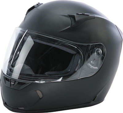 FLY STREET FLY REVOLT SOLID HELMET MATTE BLACK MEDIUM 73-8350M