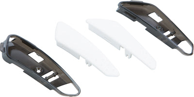 FLY STREET FLY LUXX FRONT JAW VENT WHITE L&R 4 PCS W/SCREWS 73-88814