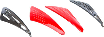 FLY STREET FLY LUXX FRONT TOP VENT RED L& R 4 PCS W/SCREWS 73-88882