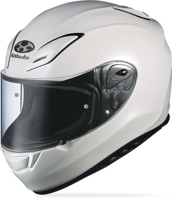 KABUTO AEROBLADE III SOLID HELMET PEARL WHITE X-SMALL PART# 7683021