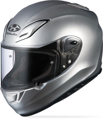 KABUTO AEROBLADE III SOLID HELMET ALUMINUM SILVER X-SMALL PART# 7683025