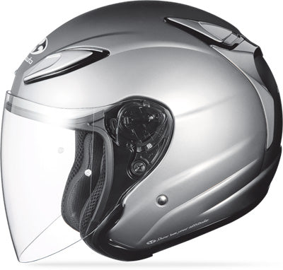 KABUTO AVAND II SOLID HELMET ALUMINUM SILVER X-SMALL PART# 7692005