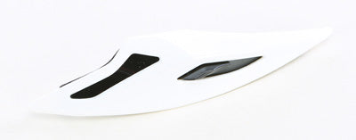 KABUTO FRONT RIGHT VENT PEARL WHT KAM UI PART# 1465101