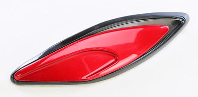 KABUTO FRONT RIGHT VENT SHINY RED AVA ND-2 PART# 1449103