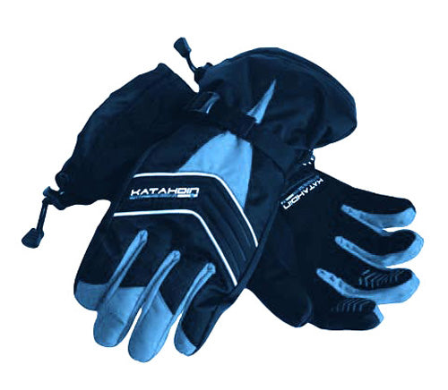 KATAHDIN GEAR GL-3 GLOVE - BLACK & LITE BLUEXX-LARGE 7414096
