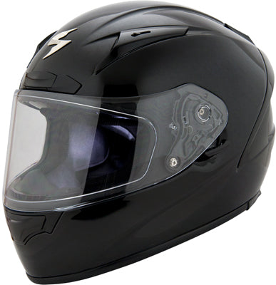 SCORPION EXO-R2000 FULL-FACE SOLID HELMET GLOSS BLACK XLARGE 200-0036
