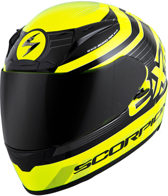 SCORPION EXO-R2000 FULL-FACE FORTIS BLACK/NEON SMALL 200-7533