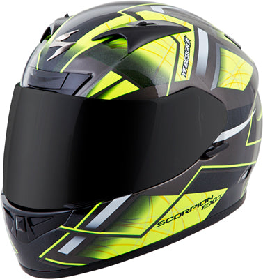 SCORPION EXO-R710 FULL-FACE FUJI HELMET NEON MEDIUM 71-4314