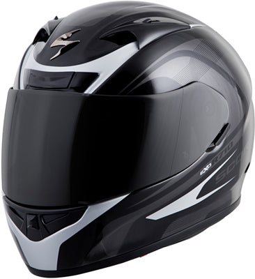 SCORPION EXO-R710 FULL-FACE FOCUS HELMET SILVER MEDIUM 71-2044